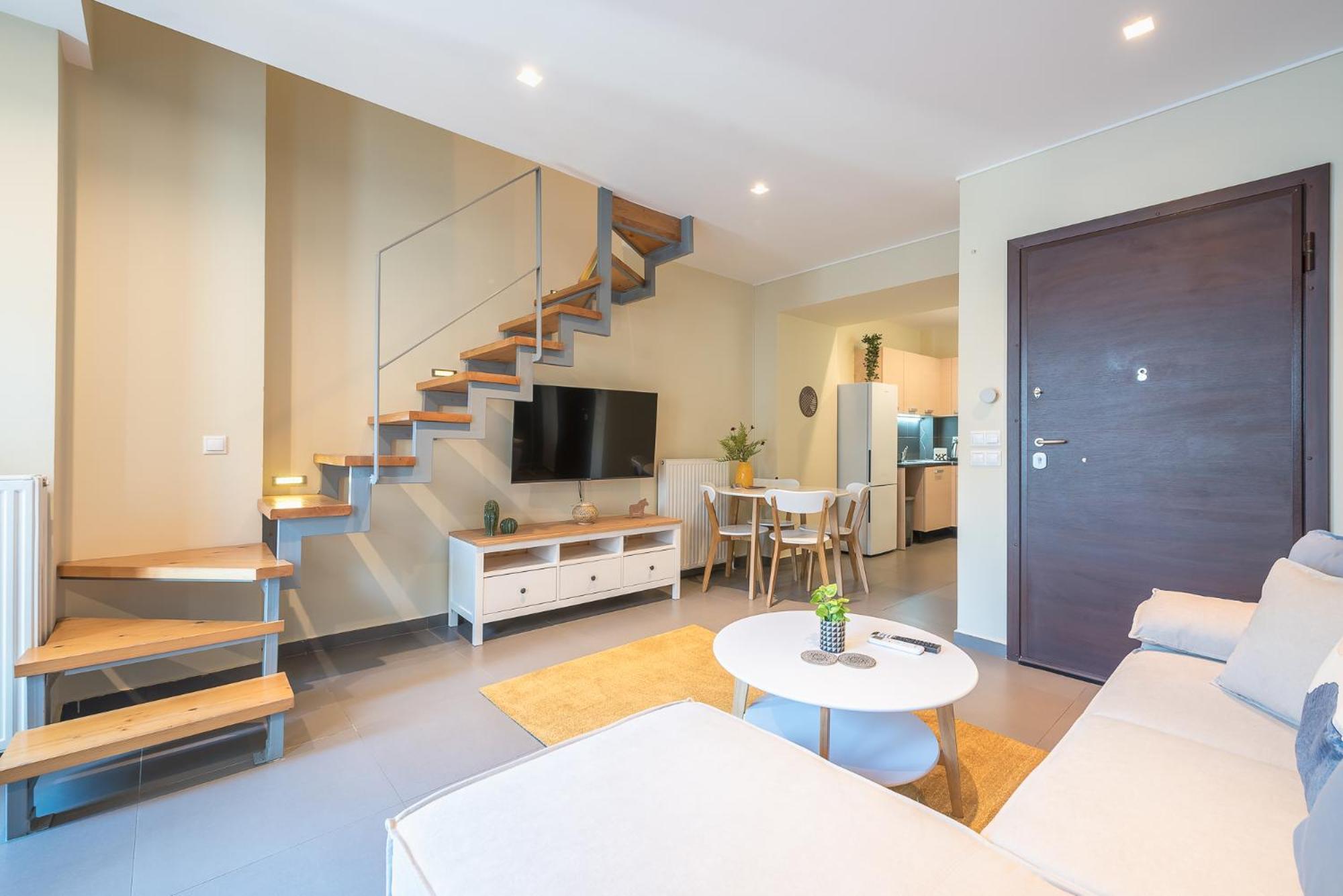 Artistic 2br Maisonette: An Architectural Delight